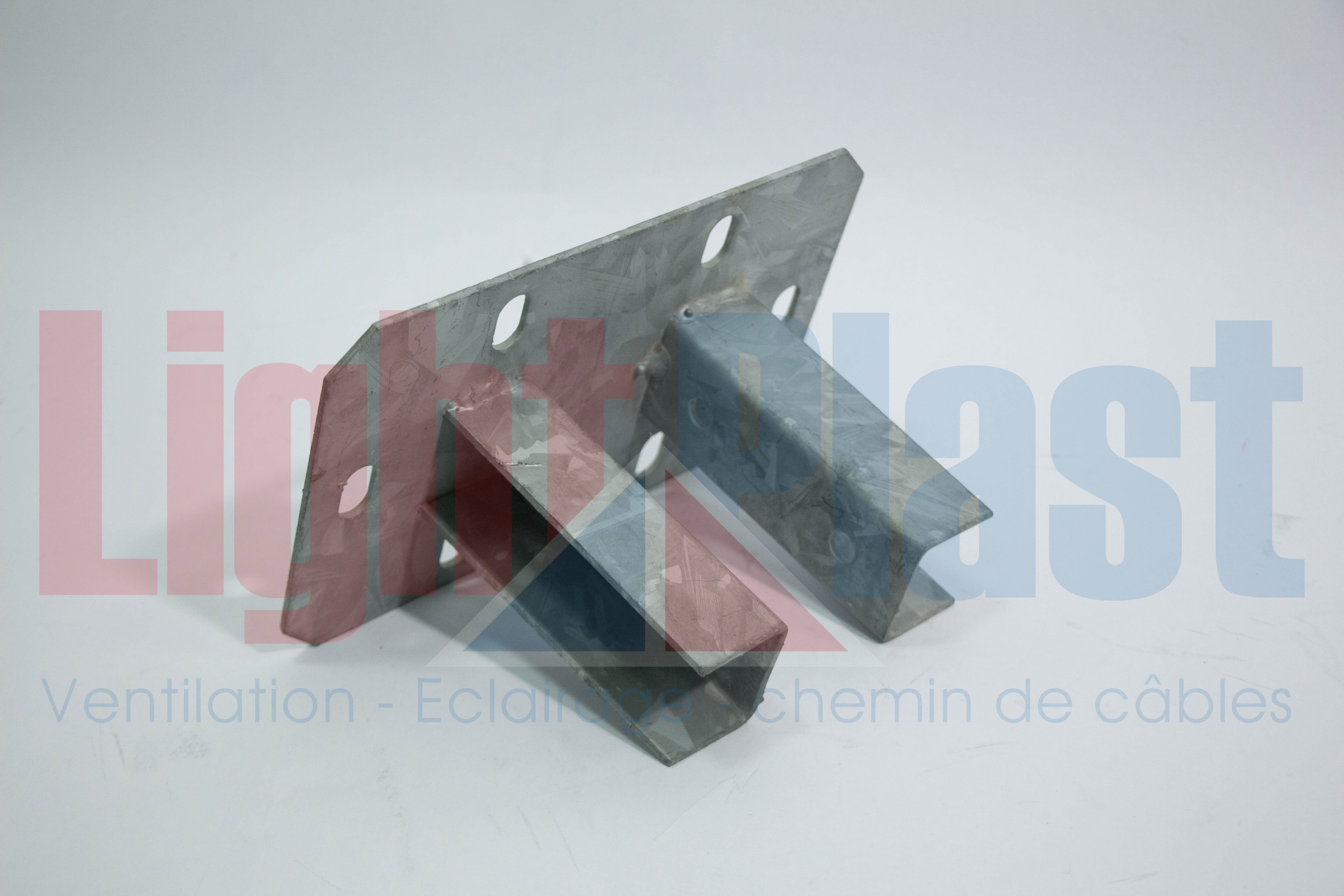 Supportage Plafonnier Double